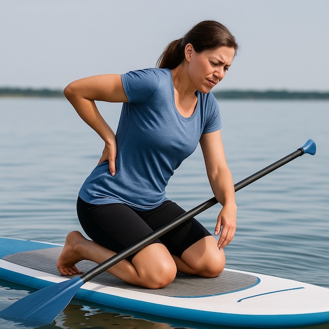 SUP en rug- of nekklachten – zo blijft u stabiel op het water